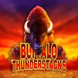 Buffalo Thunderstacks slot logo by Amatic Industries at Coin Casino