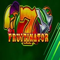 Fruitinator Jackpot King slot logo by Blueprint Gaming at Coin Casino